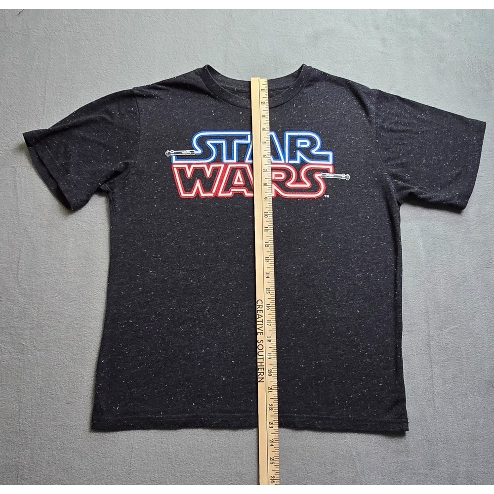 Star‎ Wars TShirt Youth 2X XXL (18) Unisex Black Graphic Mad Engine - Picture 2 of 9